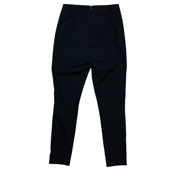 Rag & Bone Skinny Ankle Trousers Size 0 Black Second Skin Back Zip Basic - Picture 9 of 10